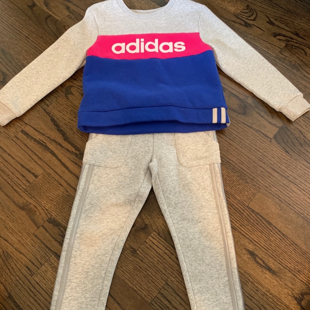 Girls Size 6 Adidas Set
